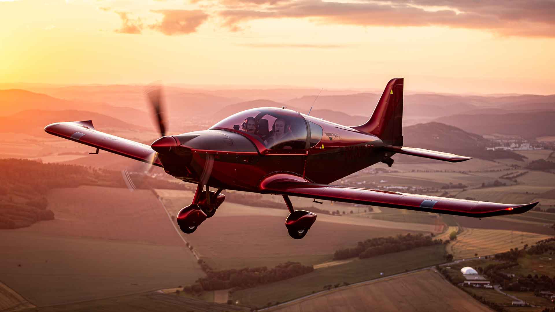 Alto NG im Sonnenuntergang